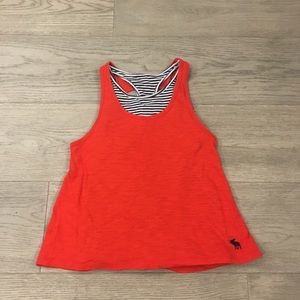 Abercrombie Kids double tank top.